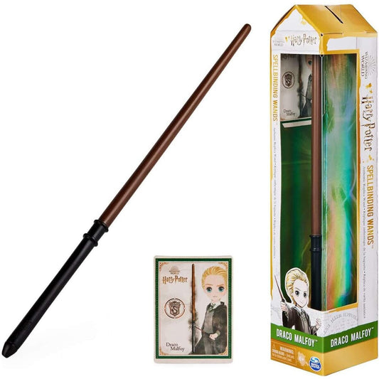 Spin Master Wizarding World Harry Potter - Authentischer Draco Malfoy Zauberstab aus Kunststoff