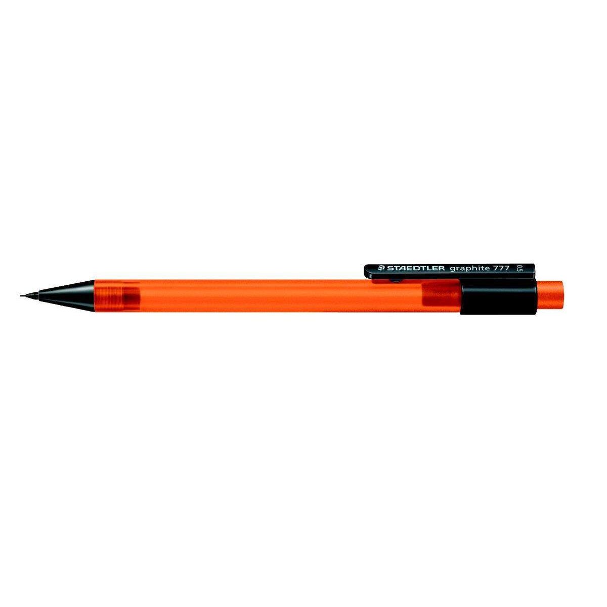 STAEDTLER® 777 05-4 graphite Druckbleistift, 0,5 mm, orange transparent