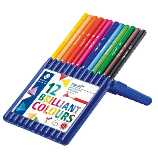 STAEDTLER® ergo soft Farbstift 12 Stück in aufstellbarer STAEDTLER®-Box