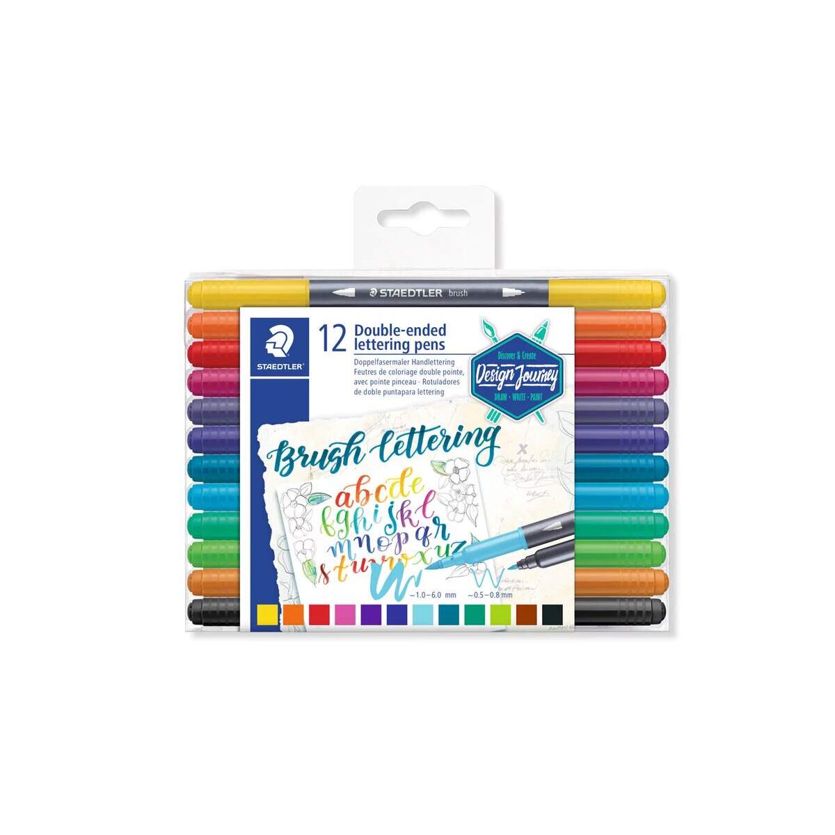 STAEDTLER® Fasermaler D.spitze lettering 12ST