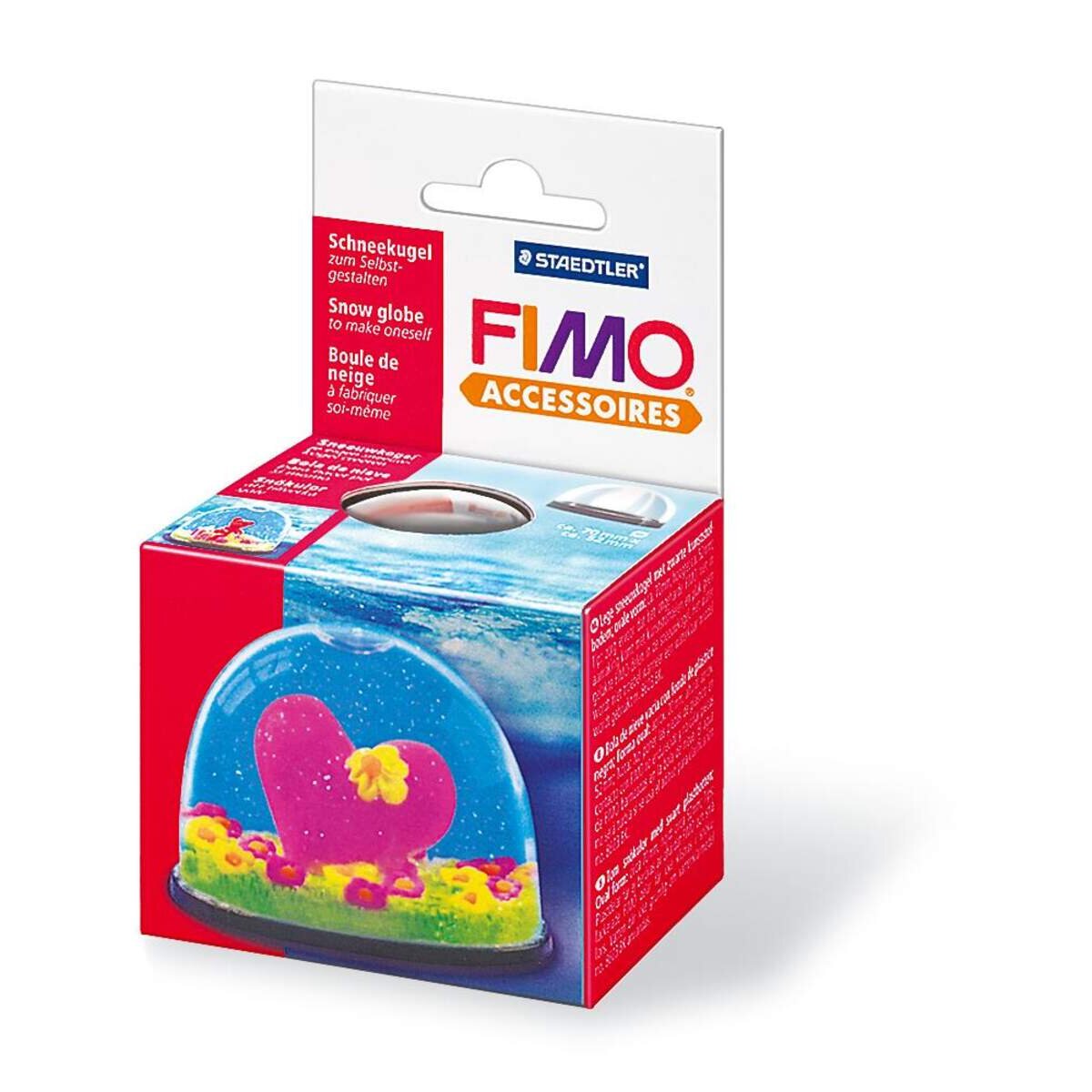 STAEDTLER® FIMO® Accessoires ovale Schneekugel, ca. 70 x 52 mm