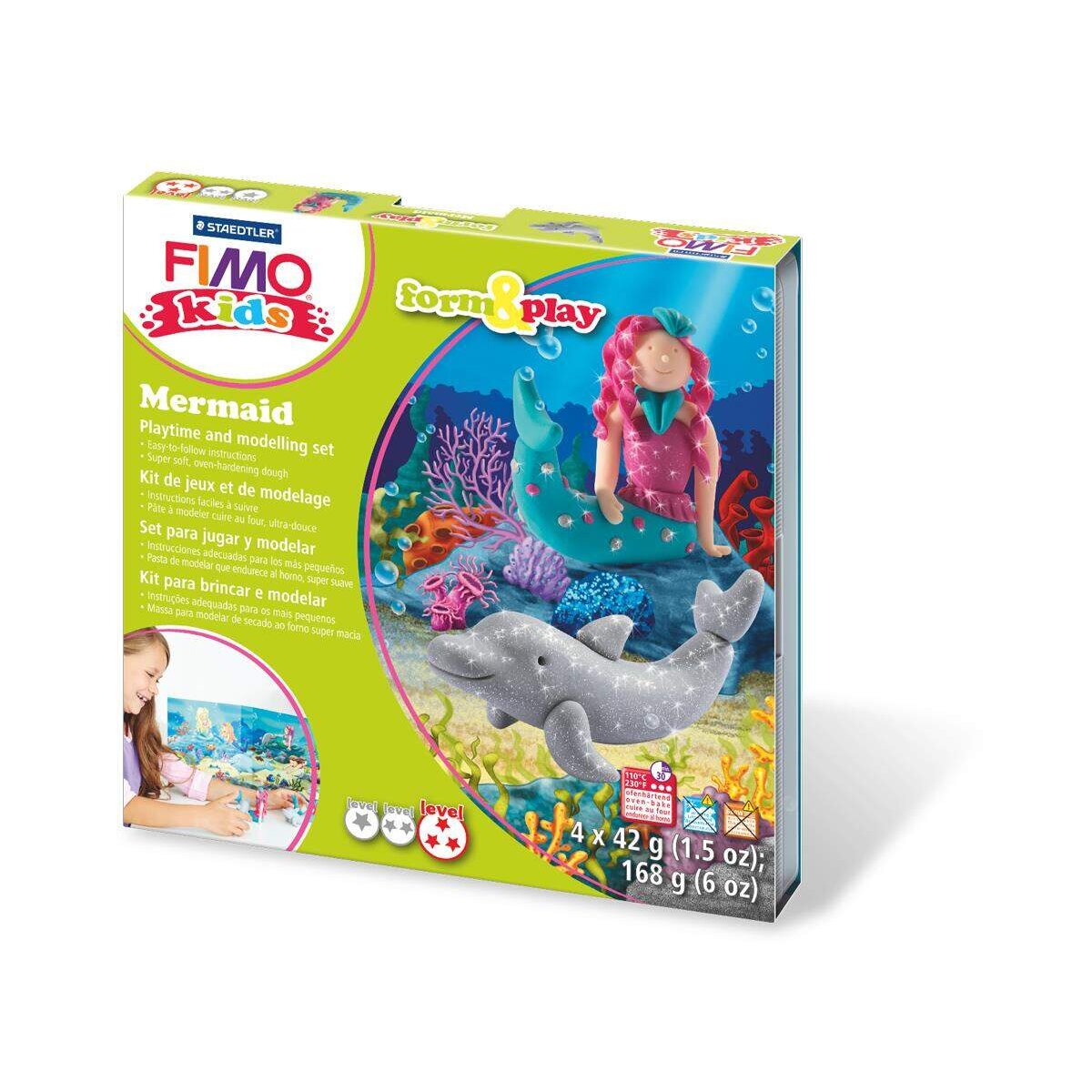 STAEDTLER® FIMO® kids Modelliermasse form&play Mermaid