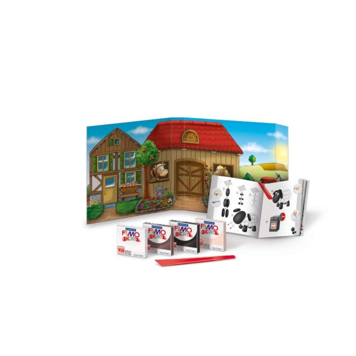 STAEDTLER® FIMO® kids Modelliermasse form&play Farm