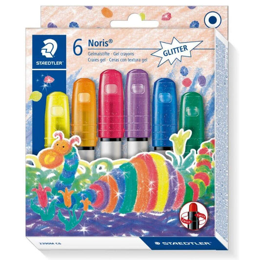 STAEDTLER® Noris Club Gelmalstift, Metallic Glitter, 6 Stück