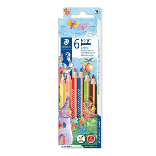 STAEDTLER® Noris® Club jumbo 128 Buntstift, 6 Stück