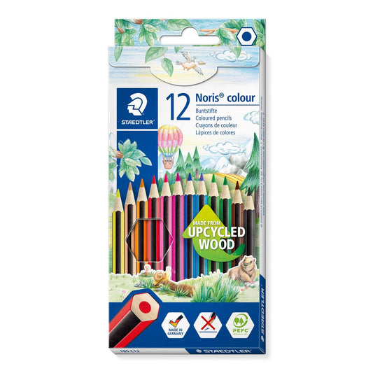 STAEDTLER® Noris® colour Buntstifte 185, 12er Etui 100% PEFC