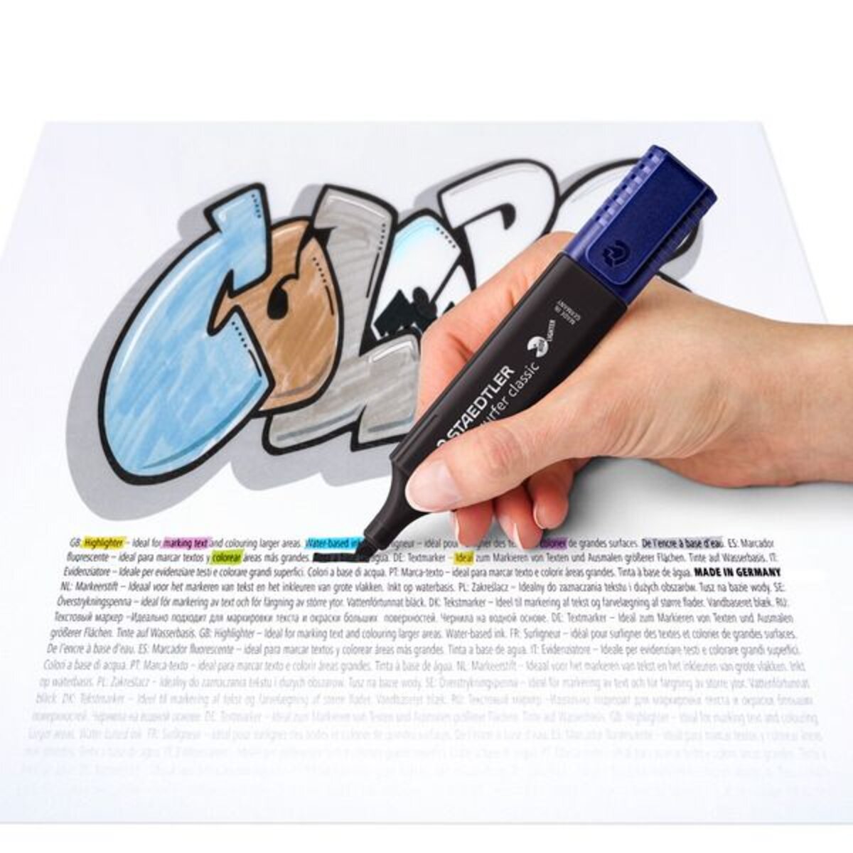 STAEDTLER® Textsurfer® classic 364 Textmarker schwarz