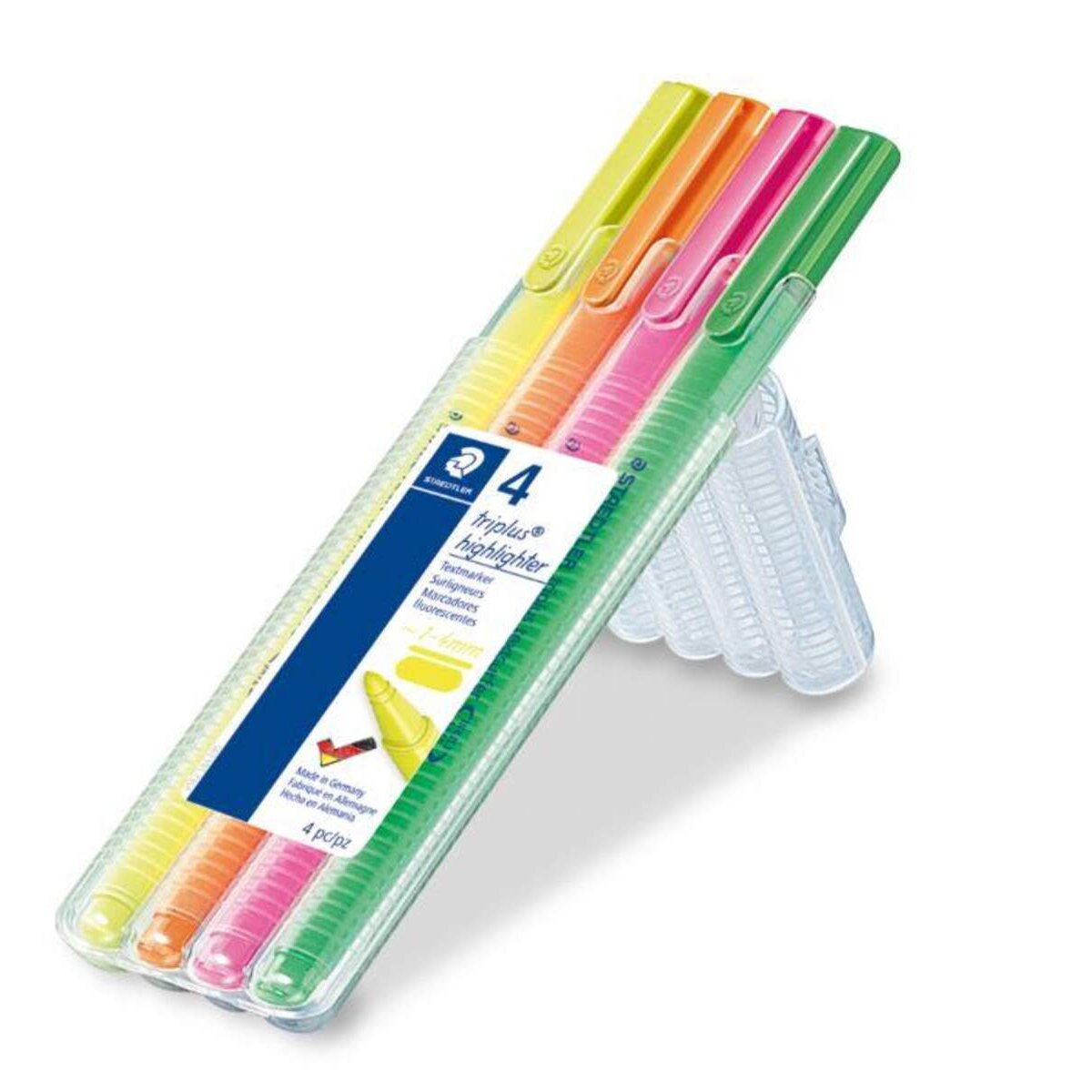 STAEDTLER® triplus textsurfer Textmarker, 4 Stück