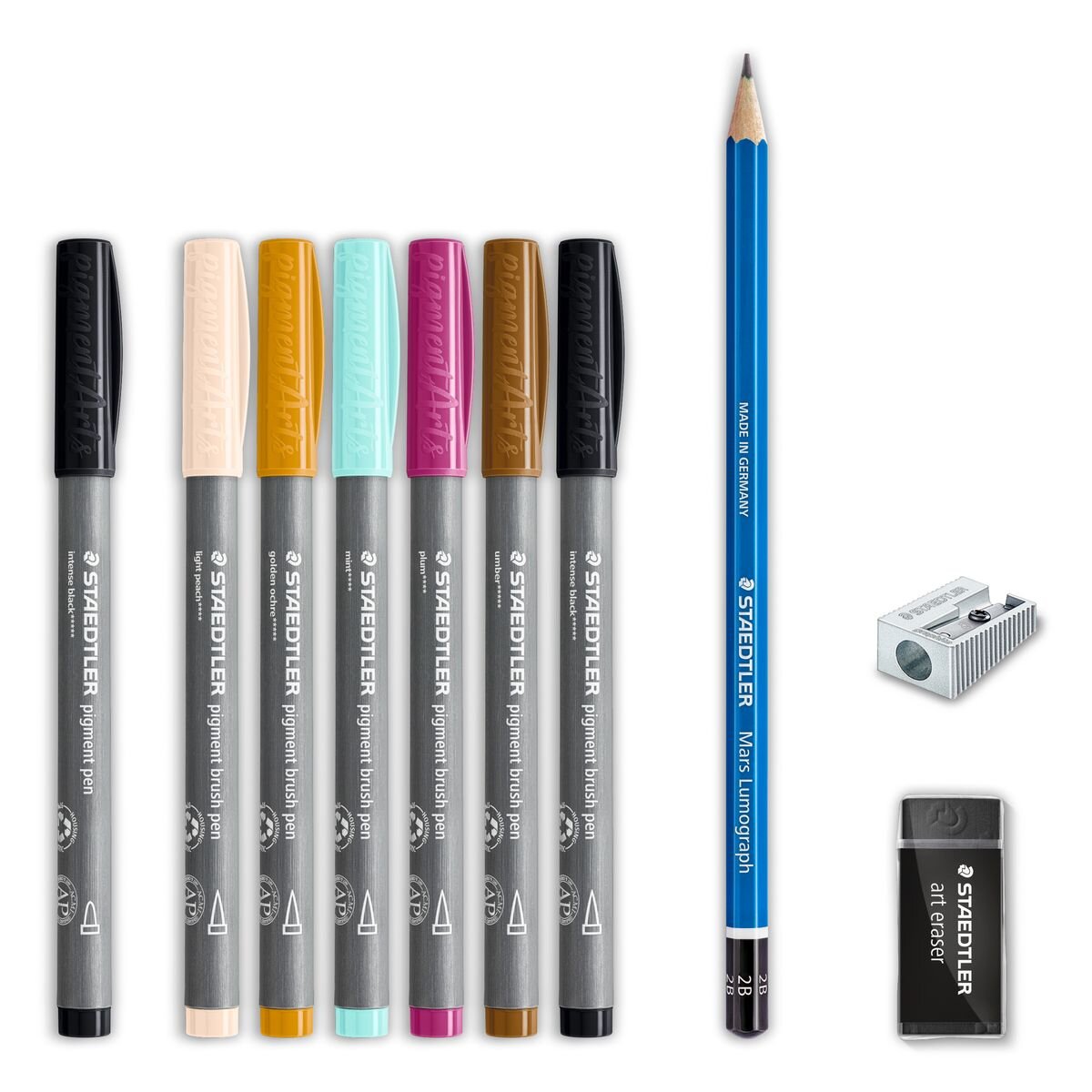 STAEDTLER® Zeichenset Line Art & Botanical 10-teilig, 100% PEFC