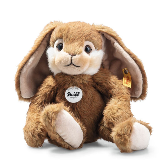 Steiff Bommel Schlenker-Hase braun, 28 cm