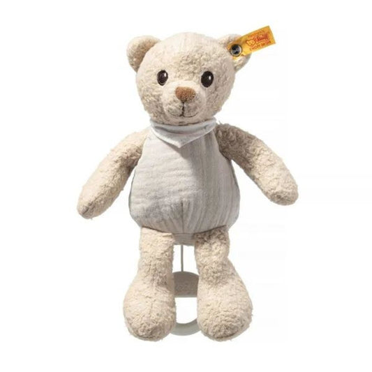 Steiff GOTS Noah Teddybär Spieluhr beige, 23 cm