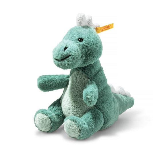 Steiff Joshi Baby T-Rex grünblau, 16 cm