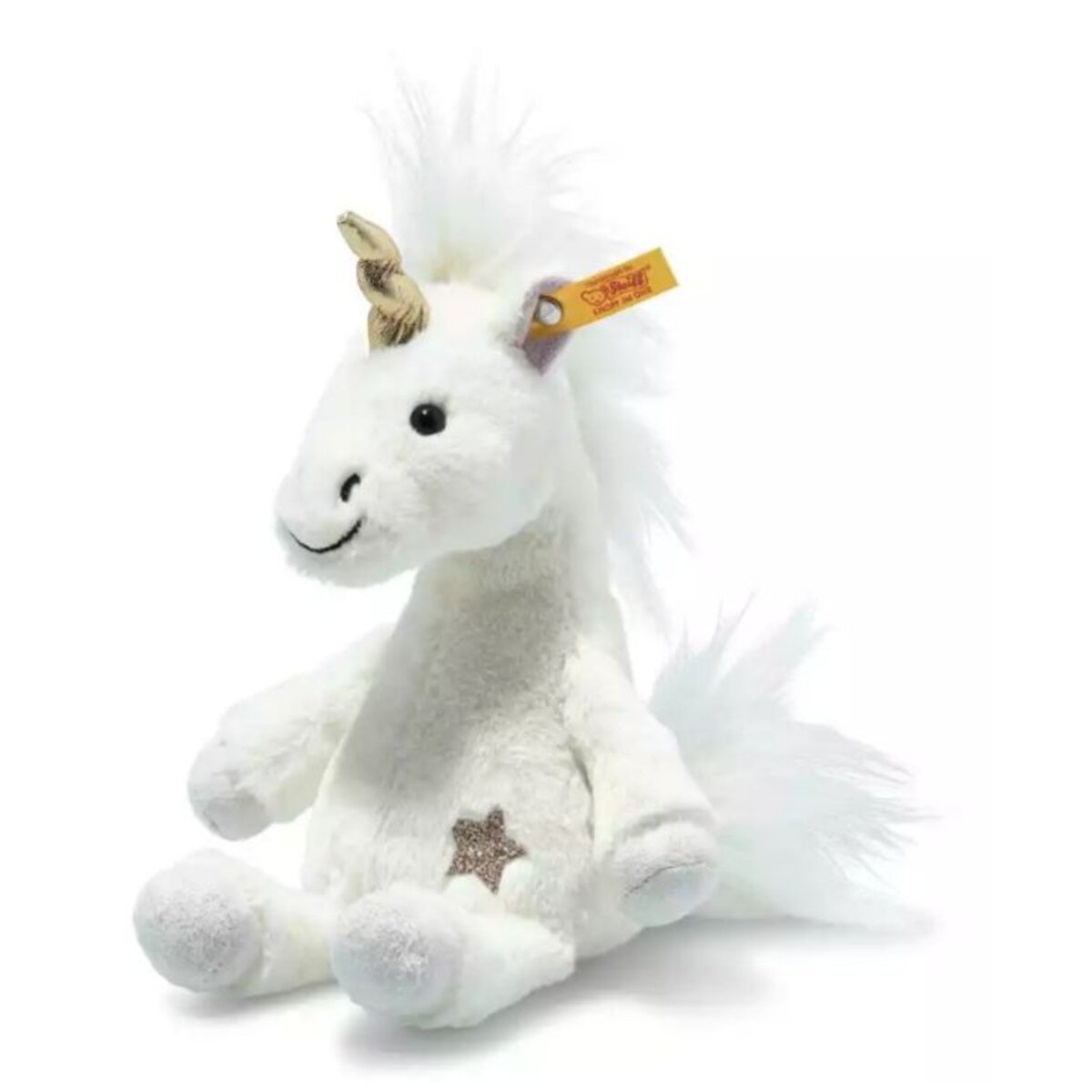 Steiff Soft Cuddly Friends Unica Einhorn weiß, 20 cm