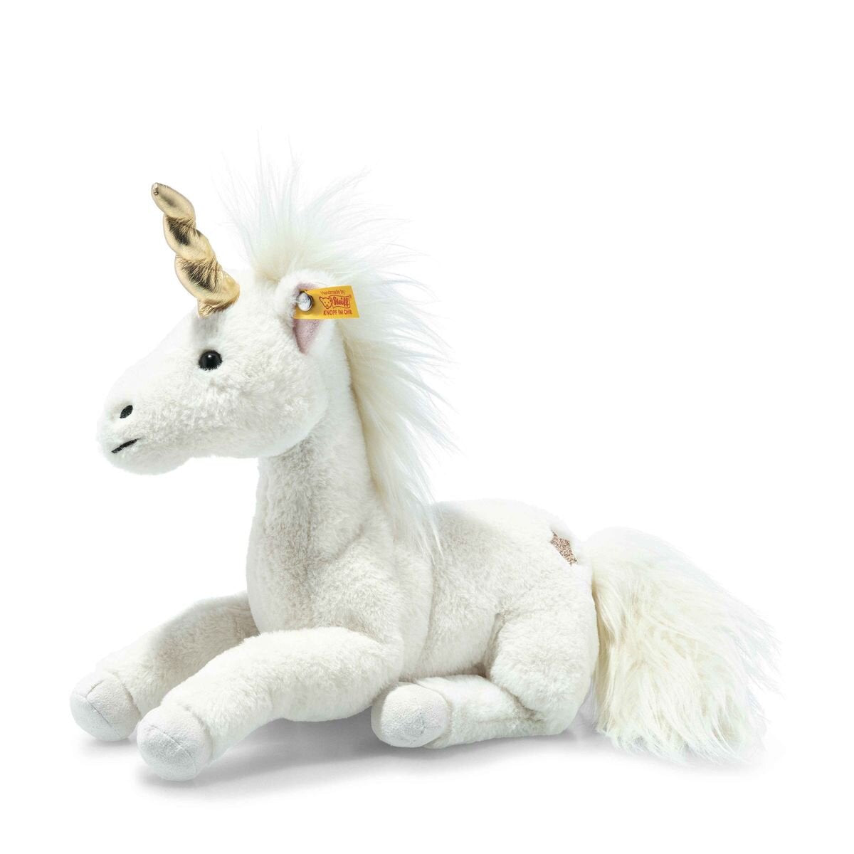 Steiff Unica Schlenker Einhorn weiß, 27 cm