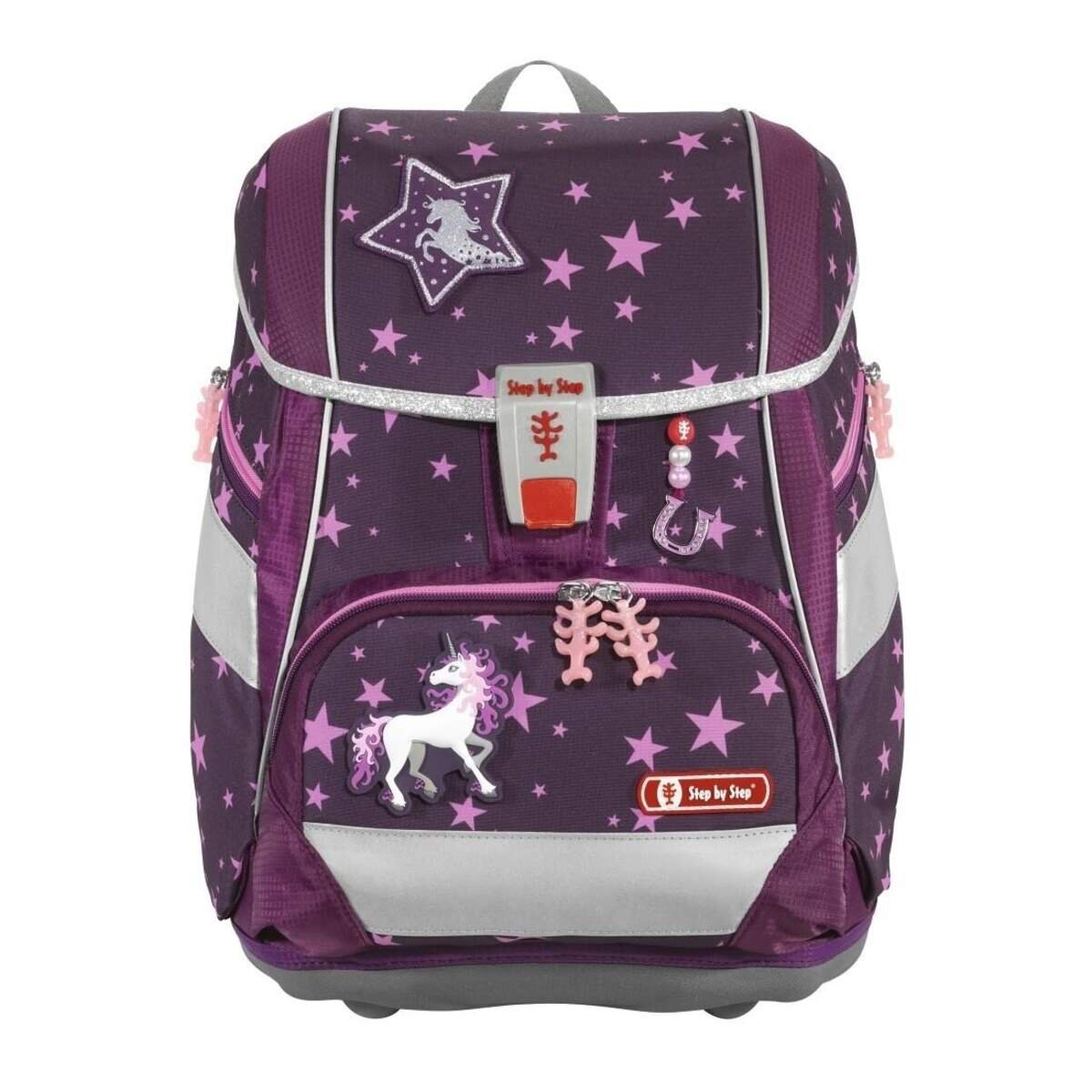 Step by Step 2in1 PLUS Schulranzen-Set Unicorn, 6-teilig