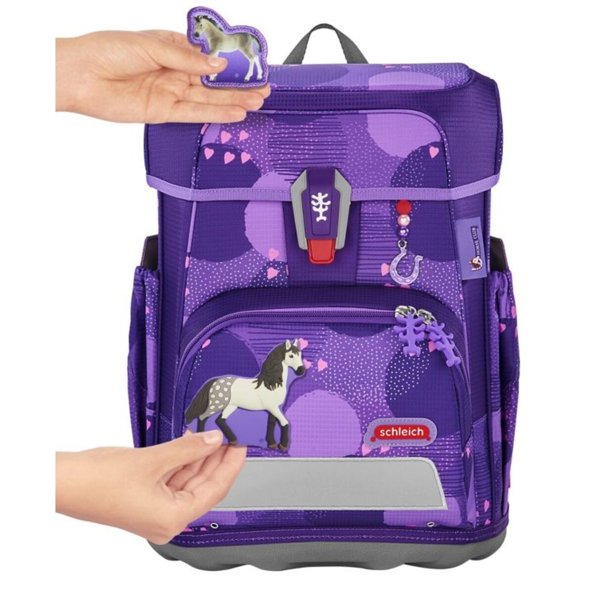 Step by Step CLOUD schleich® Schulranzen-Set, Horse Club, Andalusier, 5-teilig