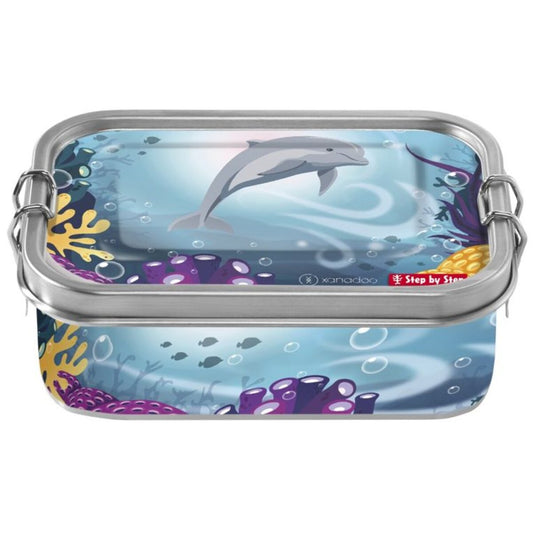 Step by Step Edelstahl-Lunchbox "Dolphin Pippa"