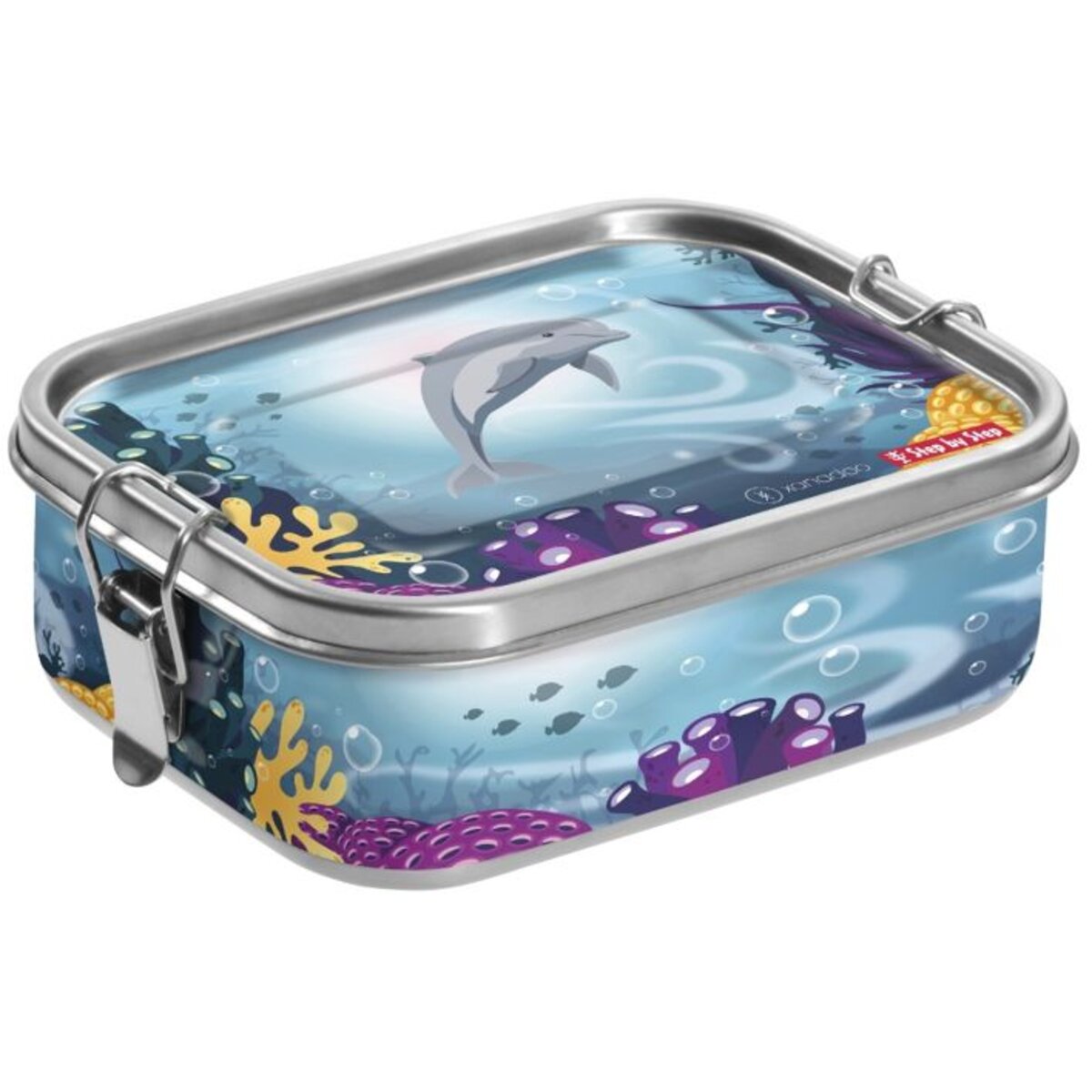 Step by Step Edelstahl-Lunchbox "Dolphin Pippa"