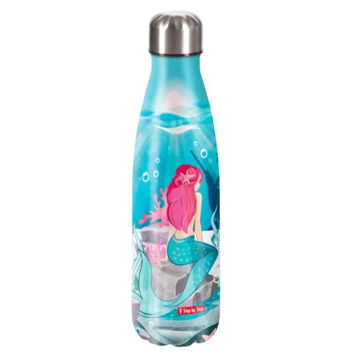 Step by Step Isolierte Edelstahl-Trinkflasche "Mermaid Bella"