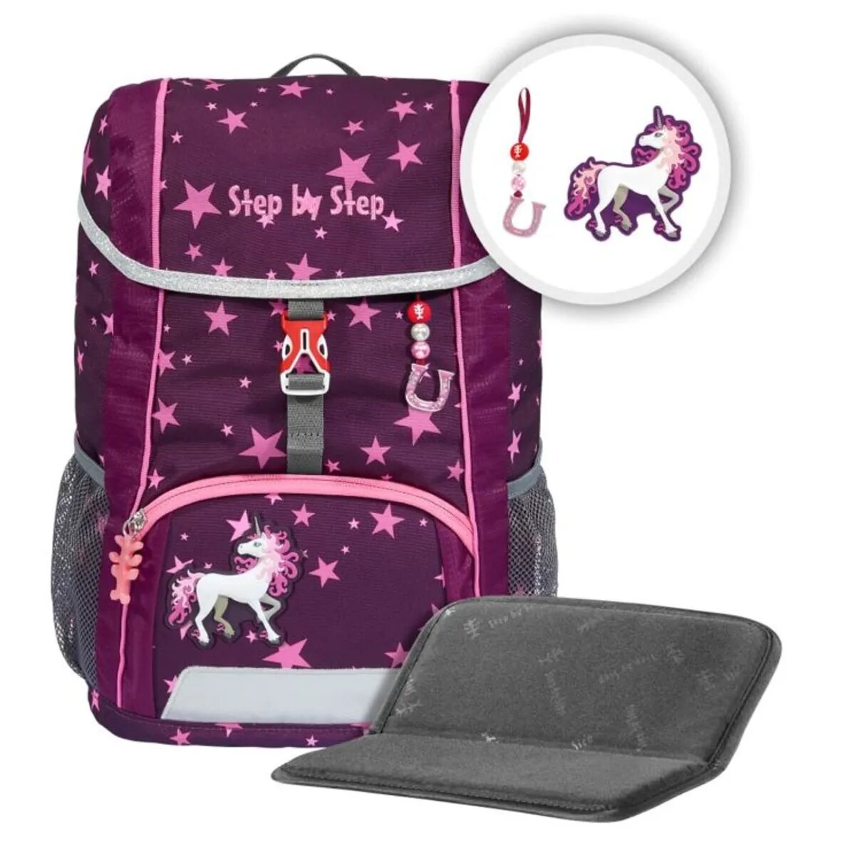 Step by Step KID Rucksack-Set  "Unicorn Nuala", 3-teilig