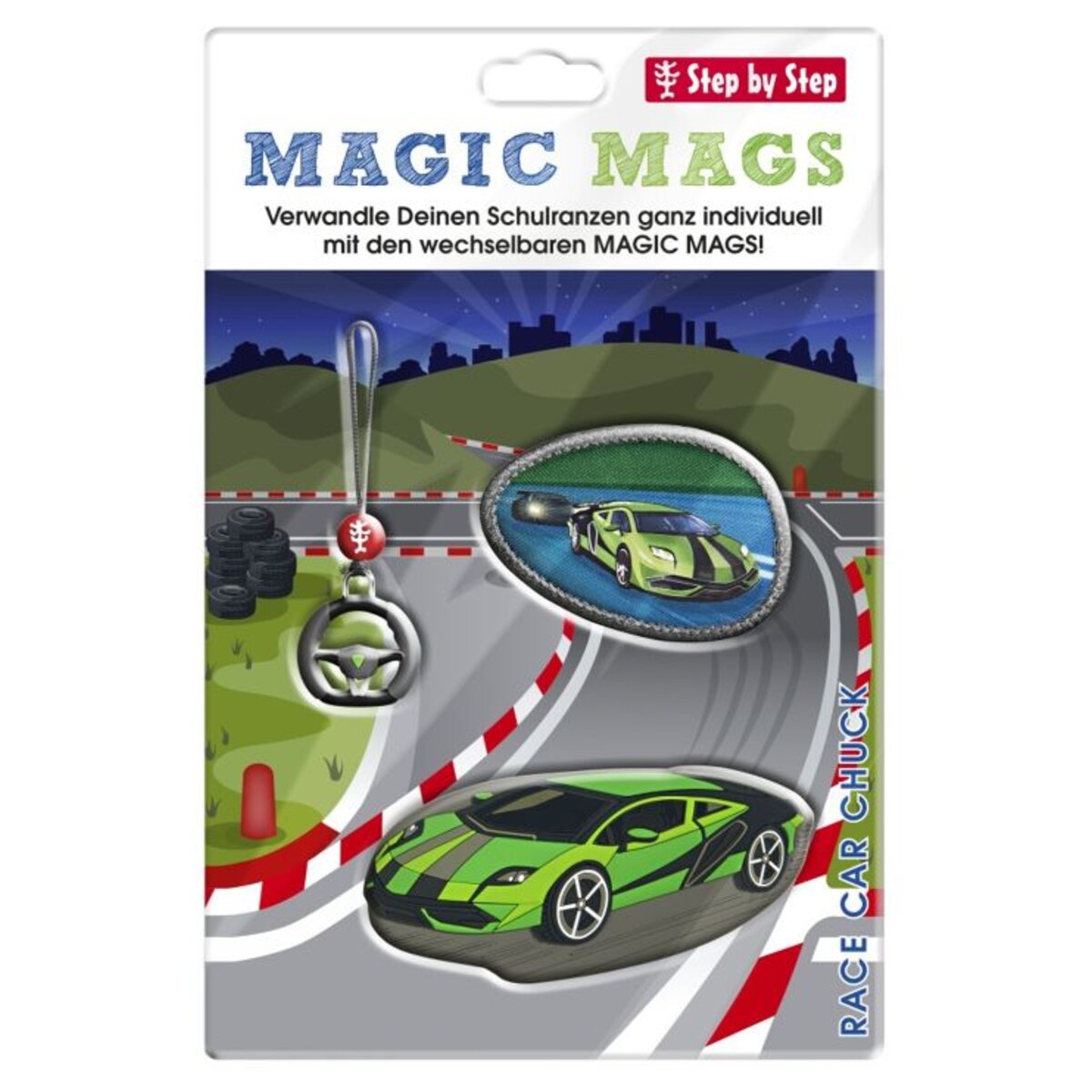 Step by Step MAGIC MAGS "Race Car Chuck”