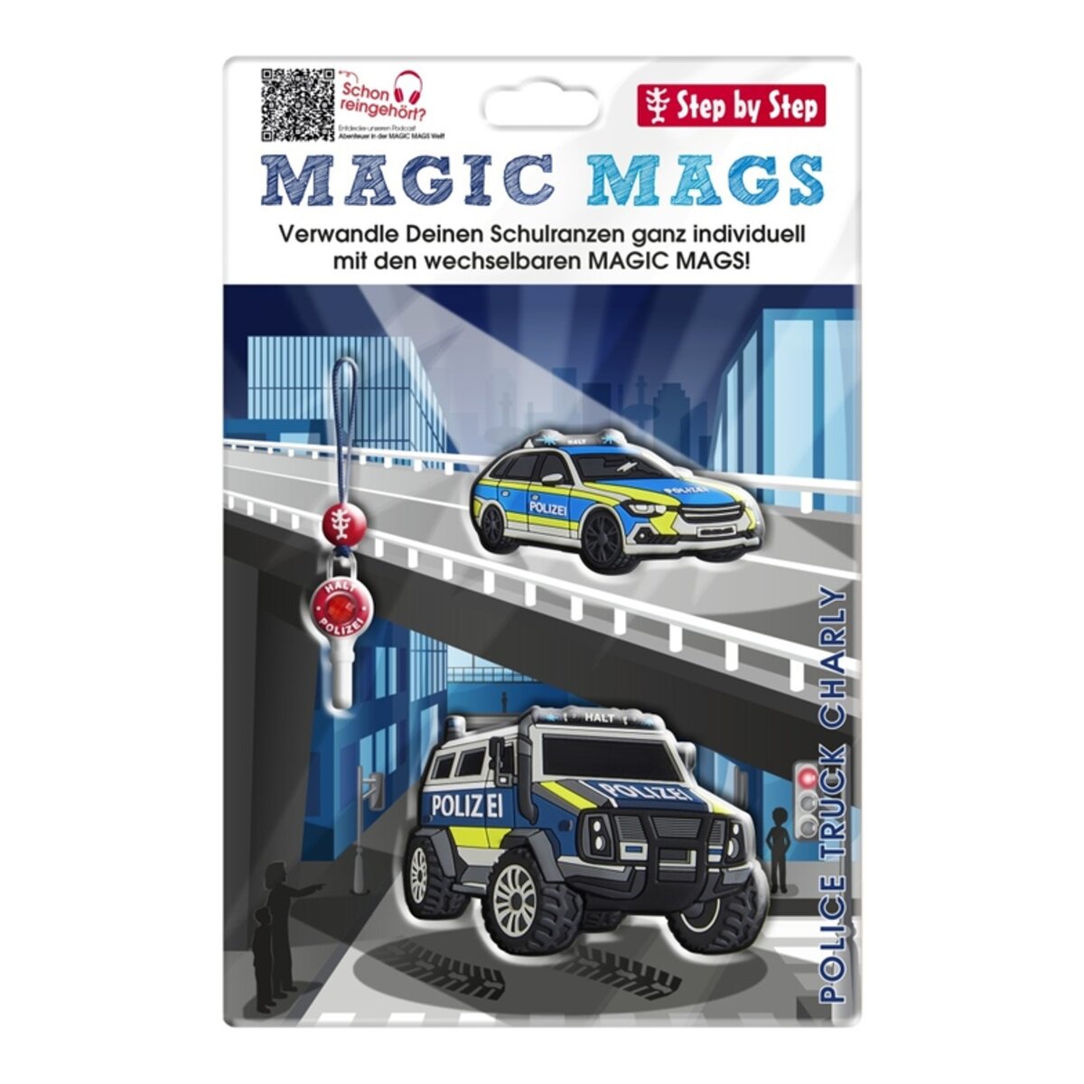 Step by Step MAGIC MAGS "Police Truck Charly"