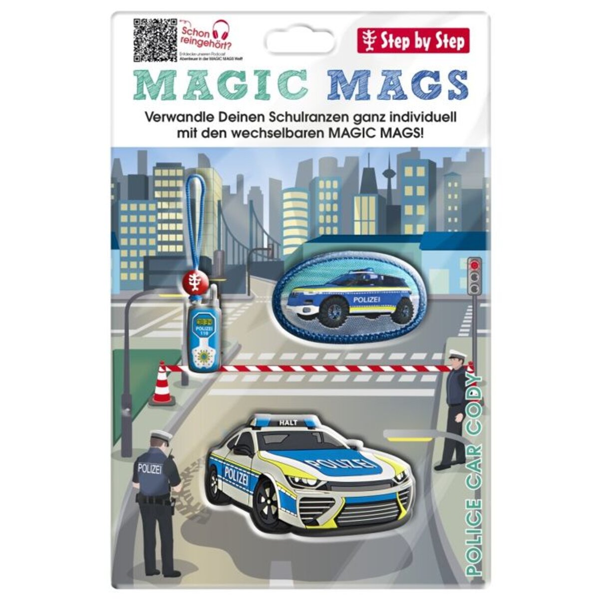 Step by Step MAGIC MAGS "Police Car Cody"