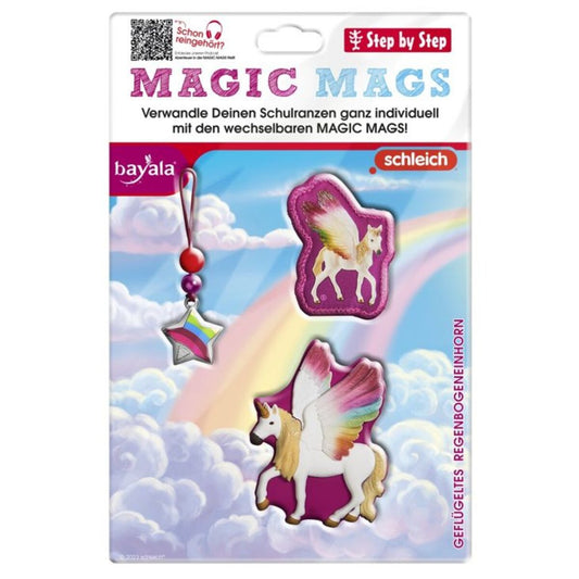 Step by Step MAGIC MAGS schleich®, bayala®, geflügeltes Regenbogeneinhorn