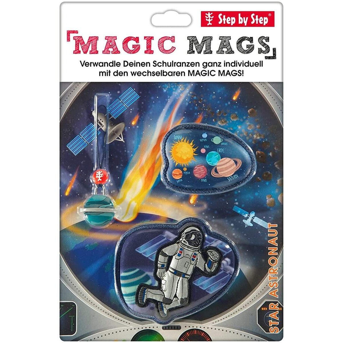 Step by Step MAGIC MAGS Star Astronaut, 3-teilig