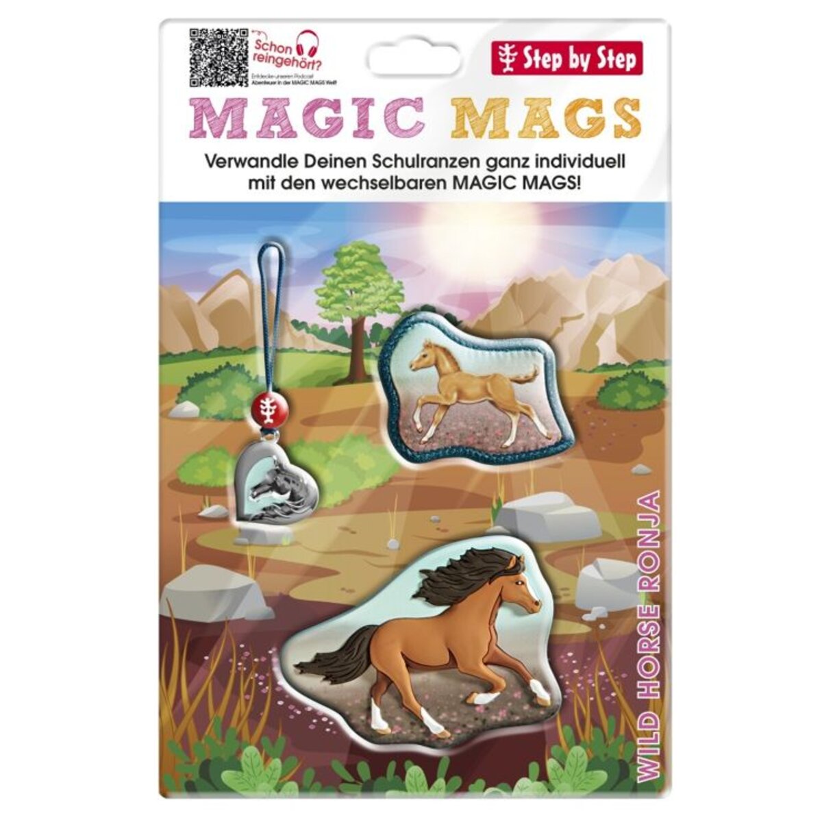 Step by Step MAGIC MAGS "Wild Horse Ronja"