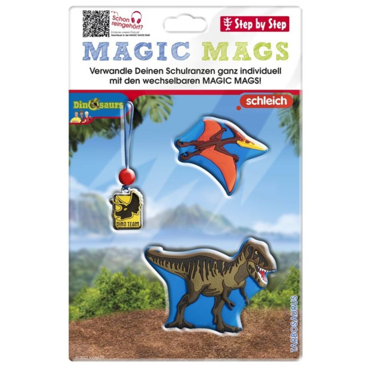 Step by Step MAGIC MAGS schleich®, Dinosaurs, Tarbosauros