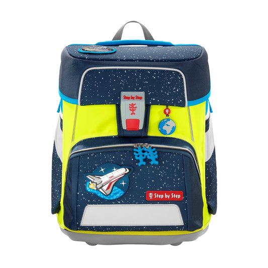 Step by Step Neon Pull-Over für die Schulranzenmodelle SPACE, CLOUD, GIANT, BASIS, Gelb