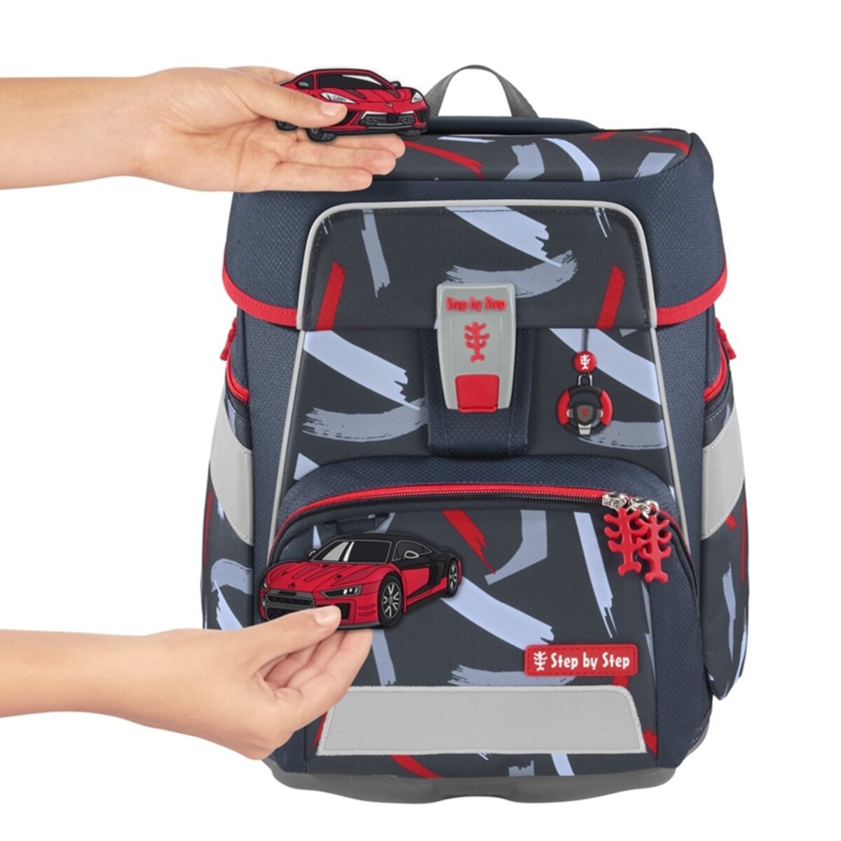 Step by Step SPACE Schulranzen-Set "Sports Car Mick", 5-teilig