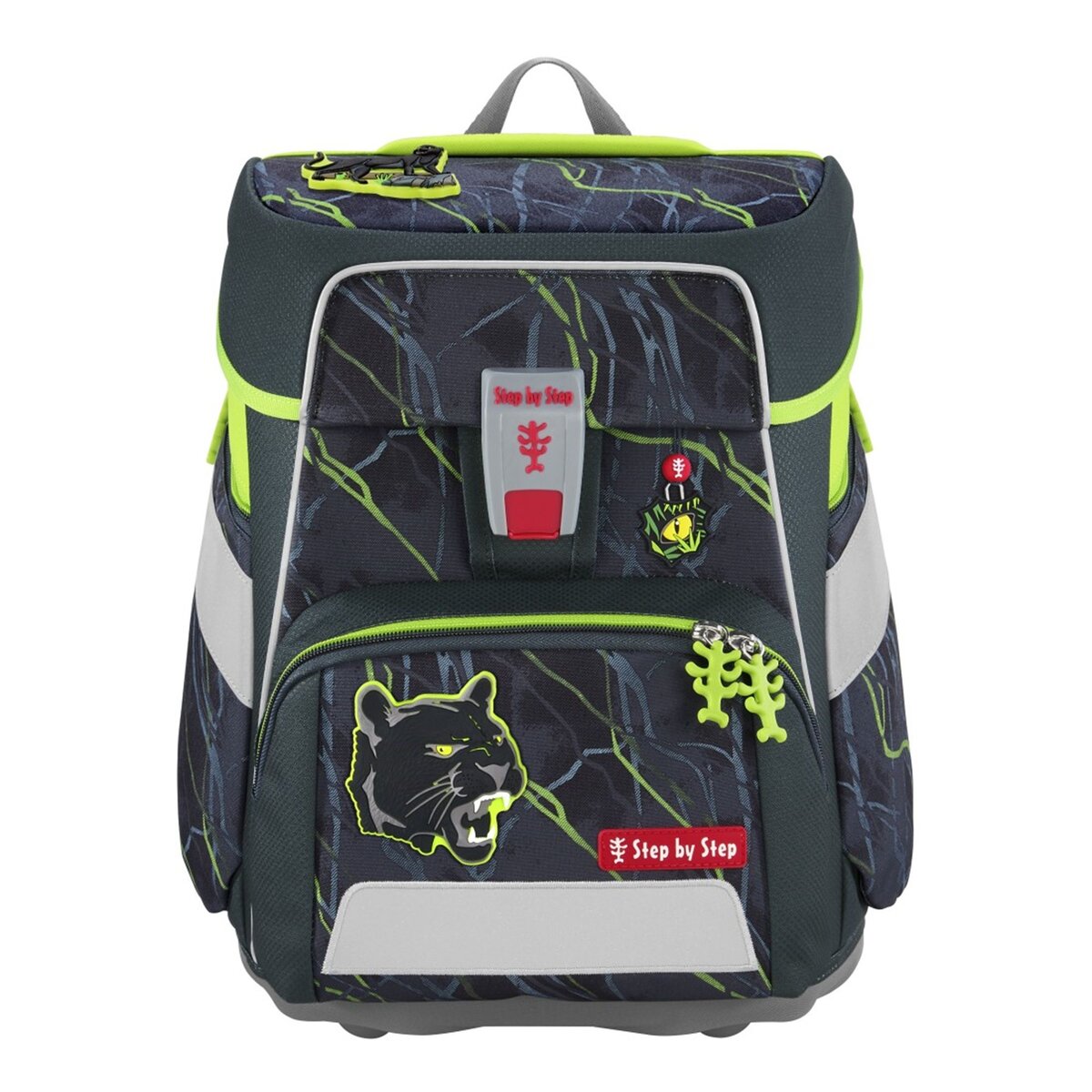 Step by Step SPACE Schulranzen-Set "Danger Cat Chiko", 5-teilig