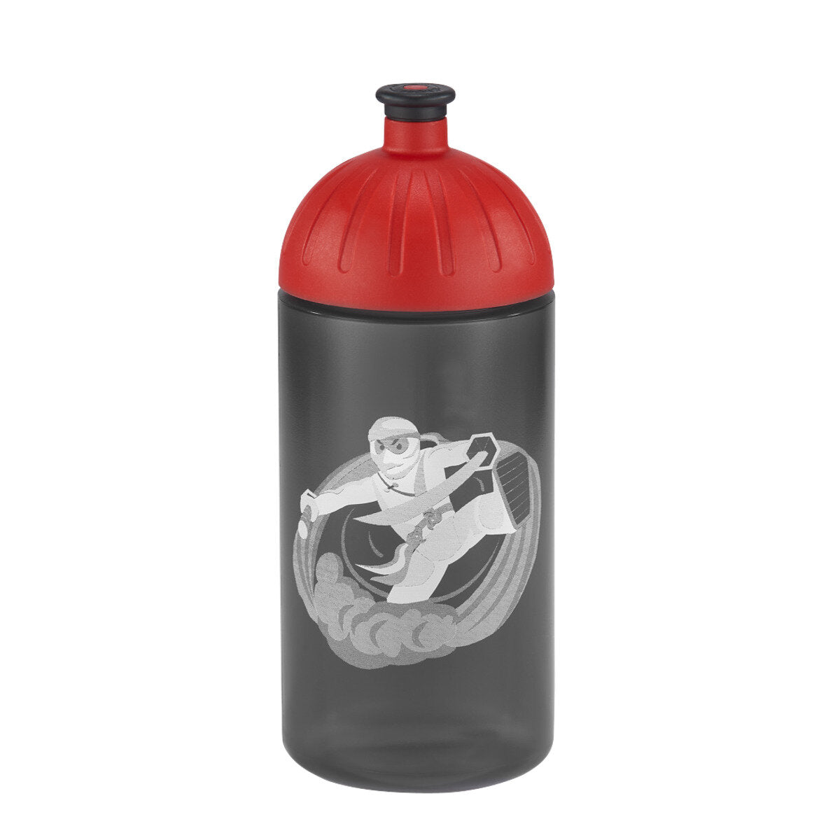 Step by Step Trinkflasche  0,5 Liter  Ninja Yuma, Schwarz