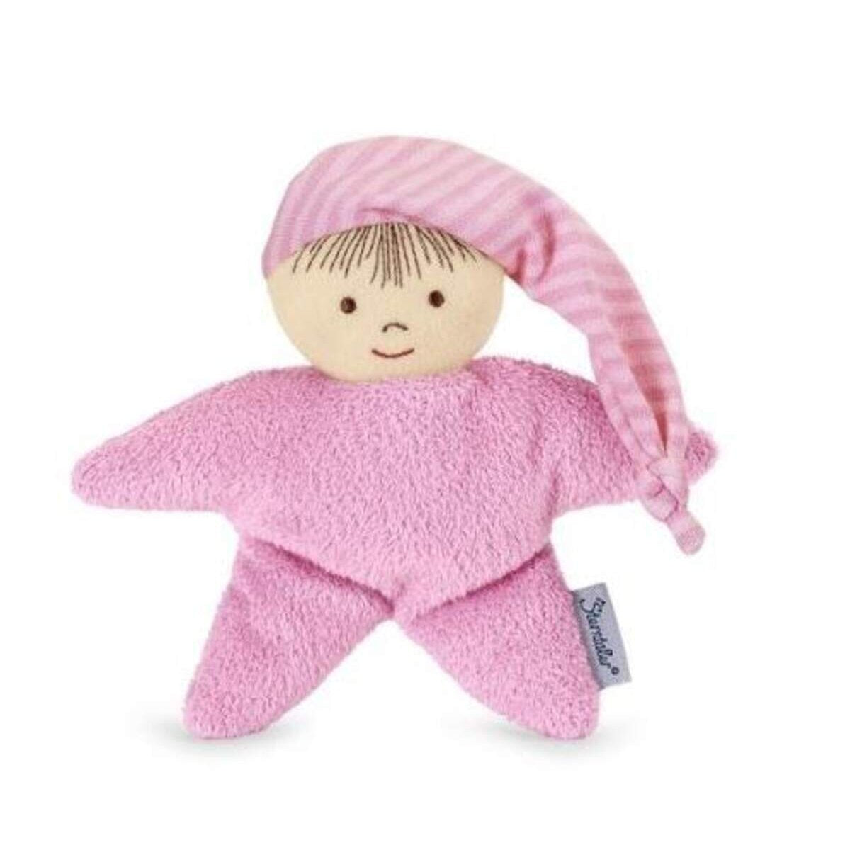 Sterntaler Spielpuppe Rosa mit Rassel