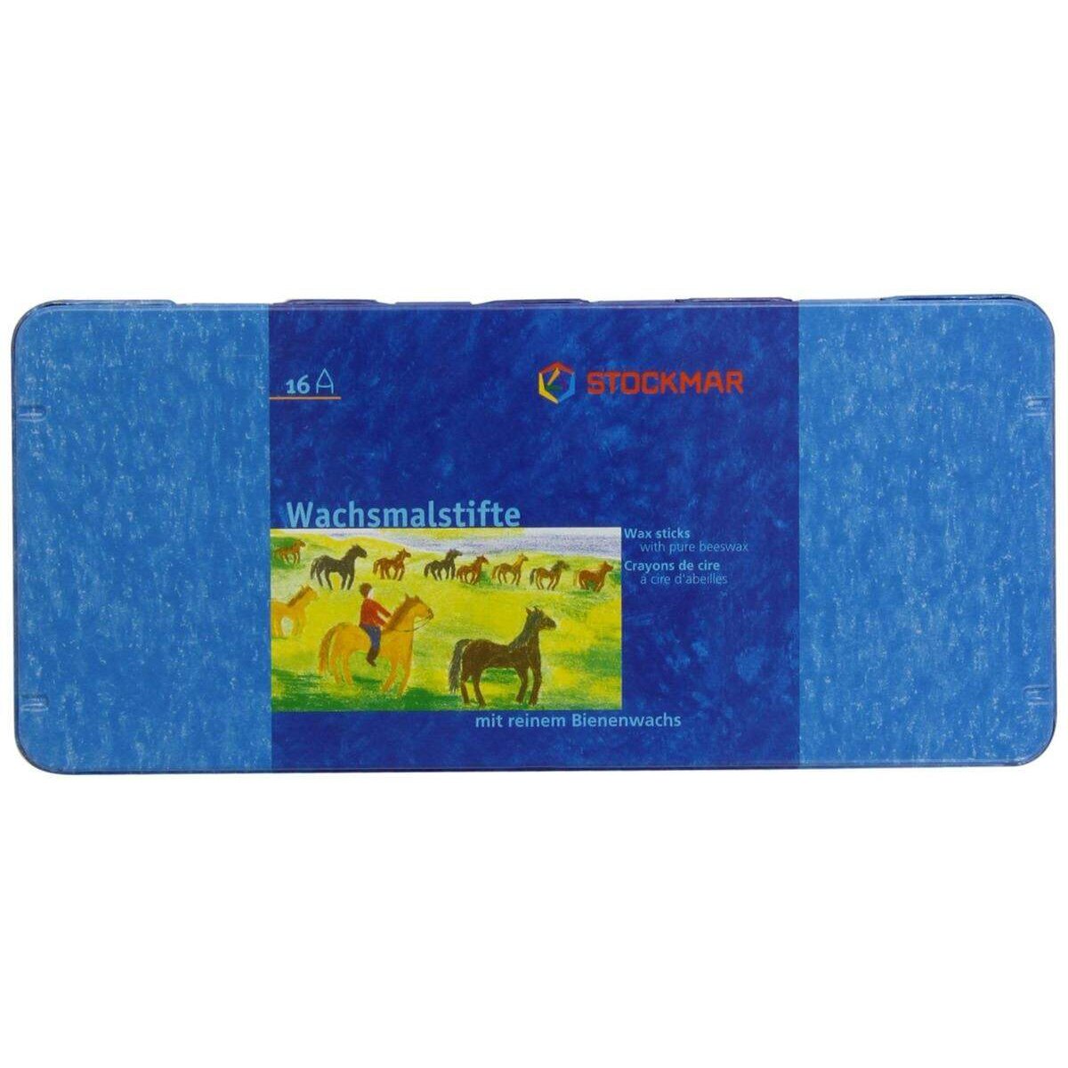 Stockmar Wachsmalstifte 16er im Blechetui