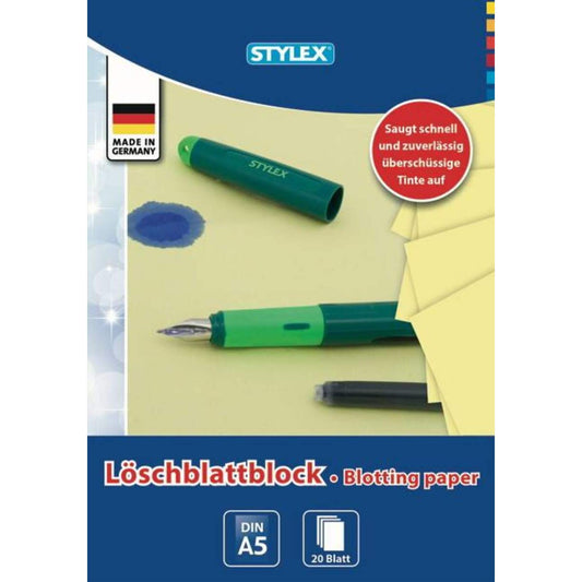 Stylex Löschblattblock A5 20 Blatt