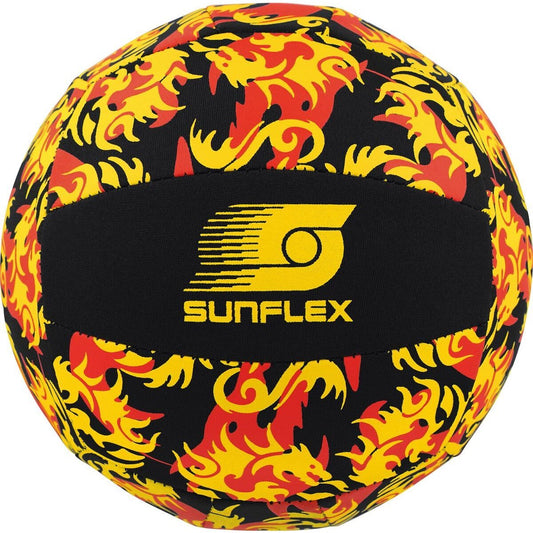 Sunflex Beachball Funball Flames Dragon, Größe 5