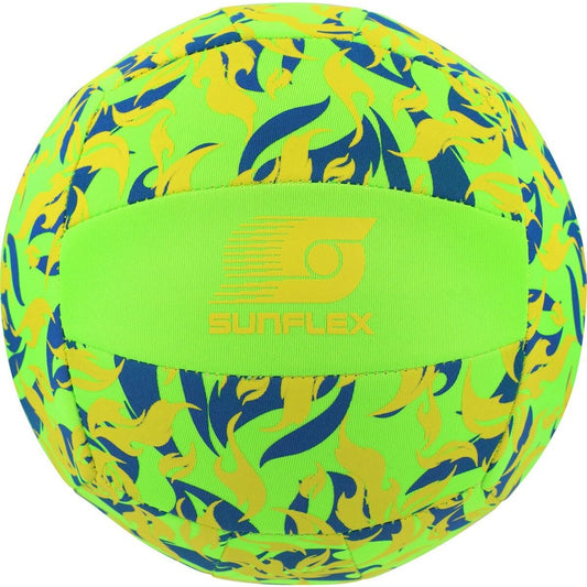 Sunflex Beachball Funball Flames Firegreen, Größe 5