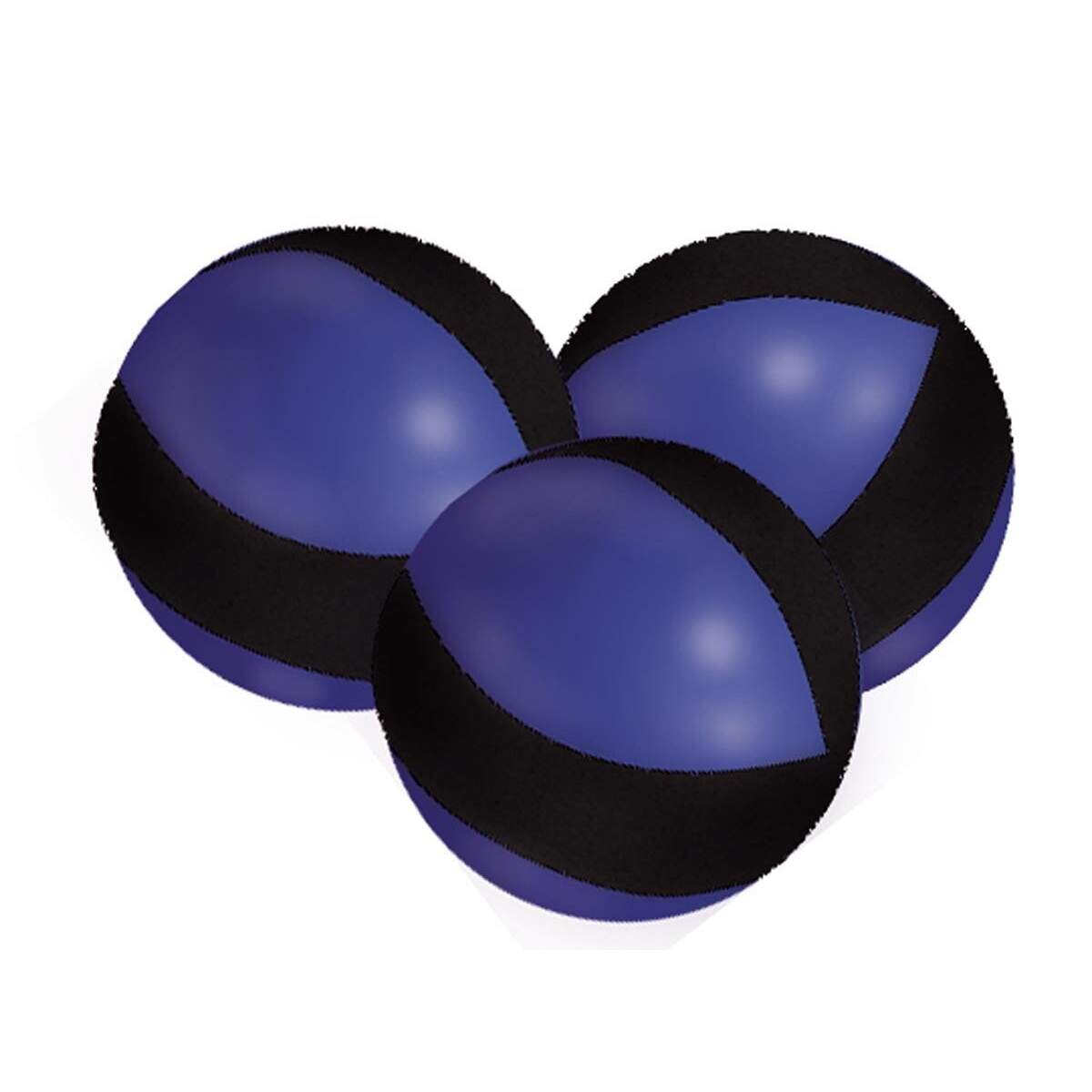 Sunflex Ersatzbälle Klettdartscheibe, 3 Stück, 2-fach sortiert