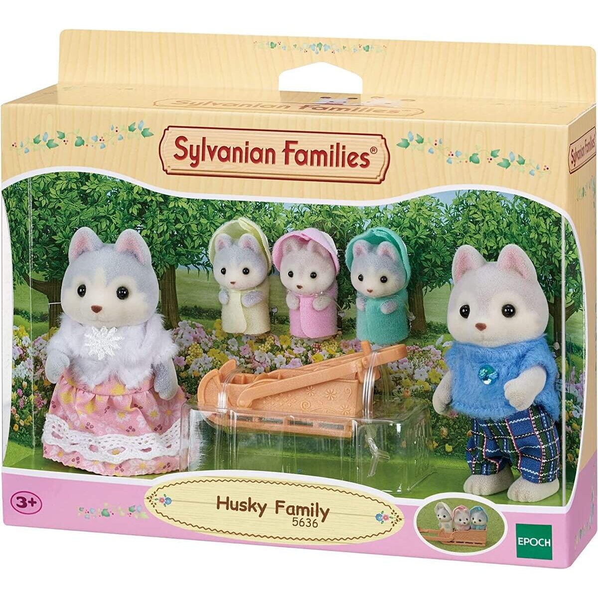 Sylvanian Families 5636 Husky Familie