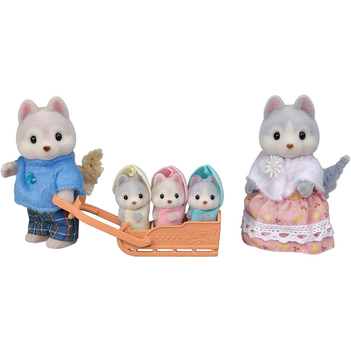 Sylvanian Families 5636 Husky Familie