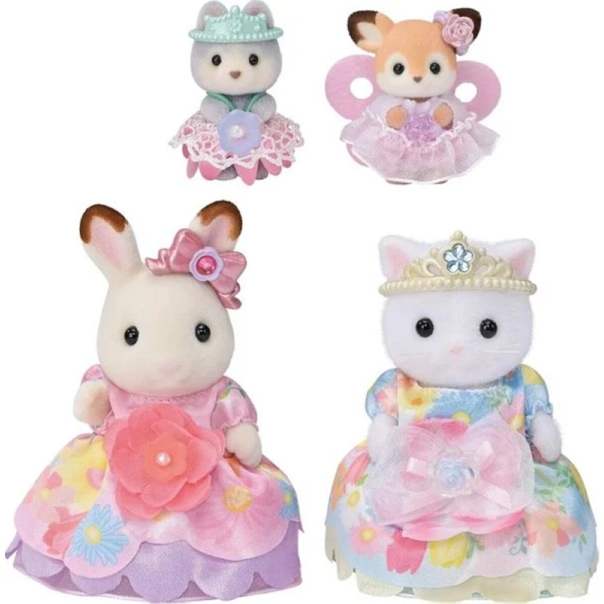 Sylvanian Families 5809 - Flowering Princesses Set, Blumenprinzessinnen Figurenset