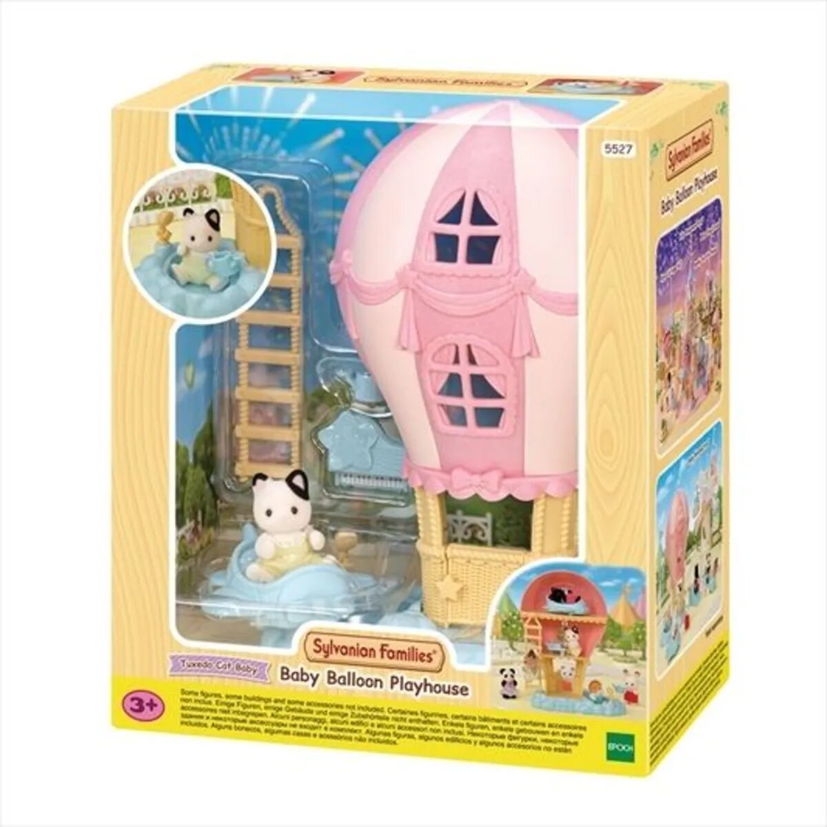 Sylvanian Families Baby Ballon Spielhaus mit Figur