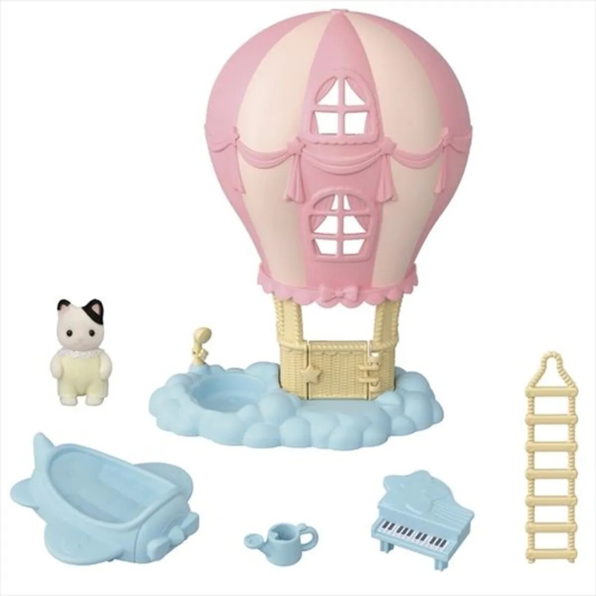 Sylvanian Families Baby Ballon Spielhaus mit Figur