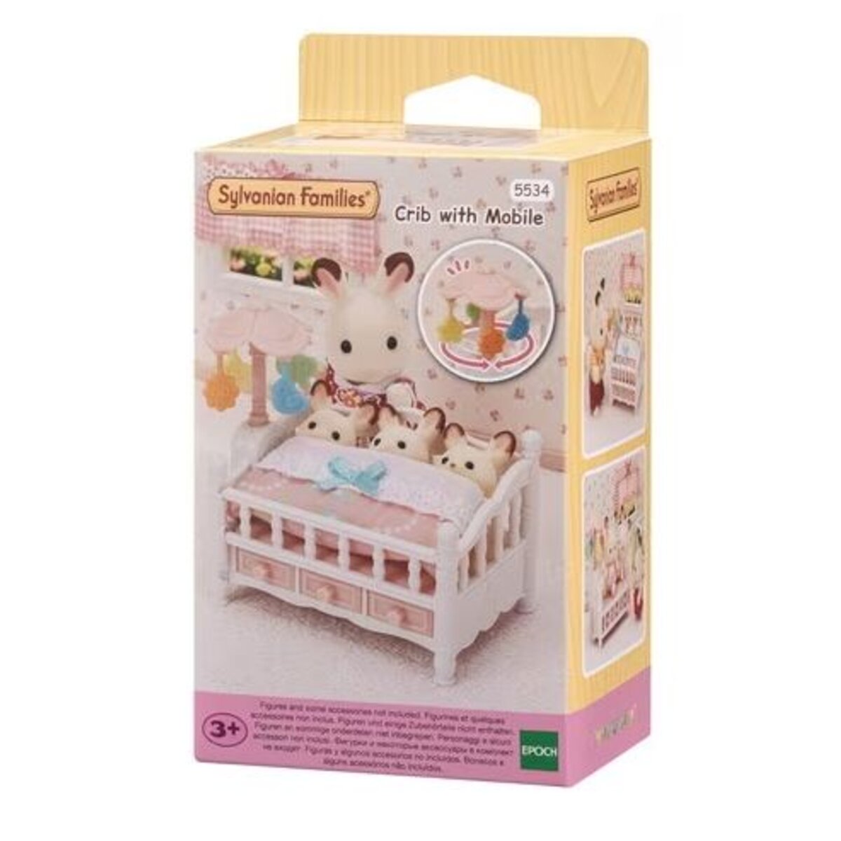 Sylvanian Families Babybett mit Mobile