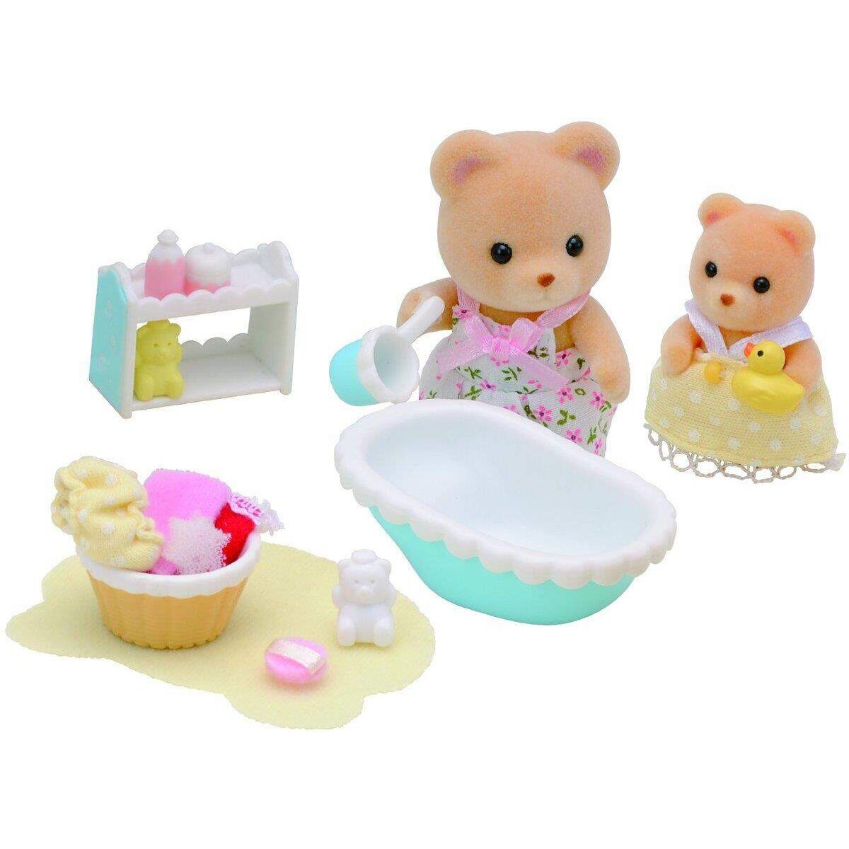 Sylvanian Families Baden mit Mutter und Baby