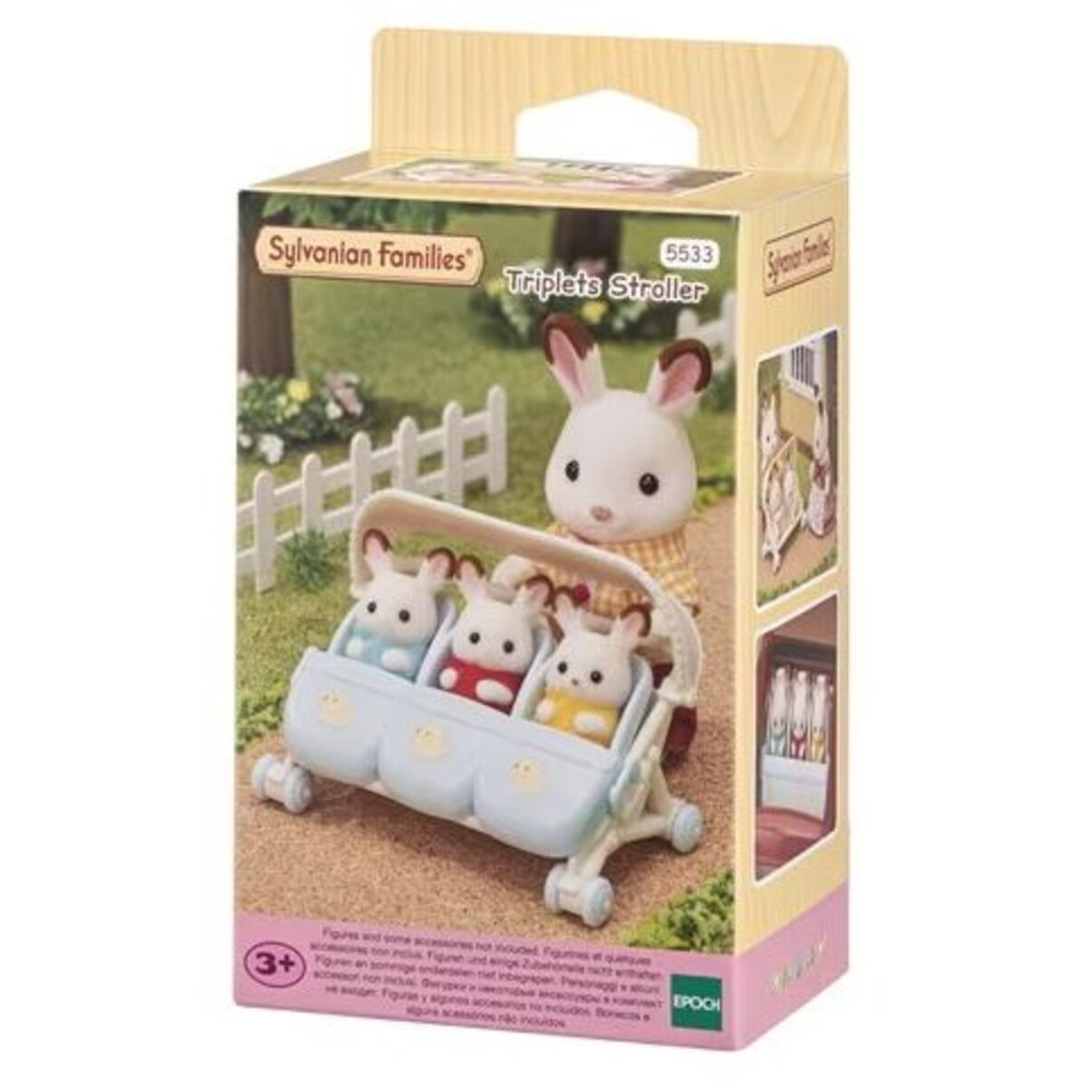 Sylvanian Families Drillings-Kinderwagen