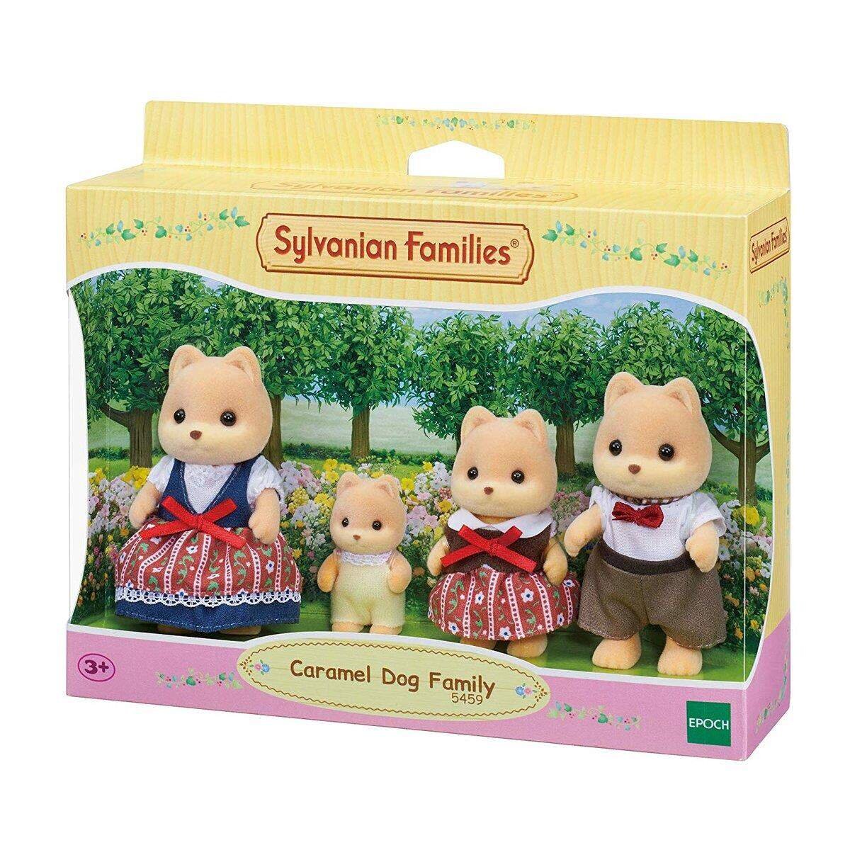 Sylvanian Families Karamel Hunde Familie